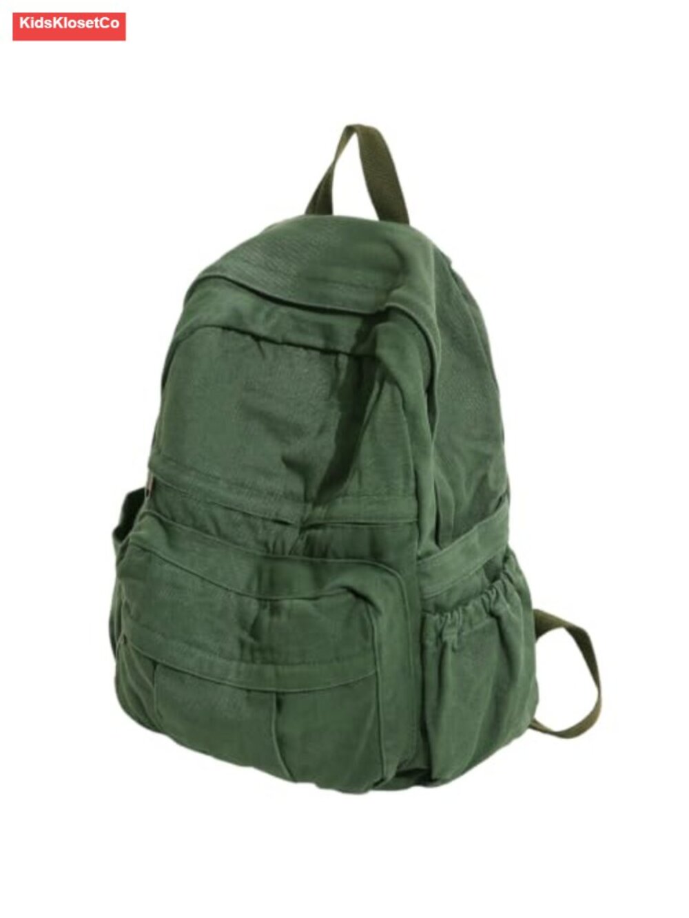 Canvas Laptop Backpack for Women Vintage Travel School Bag